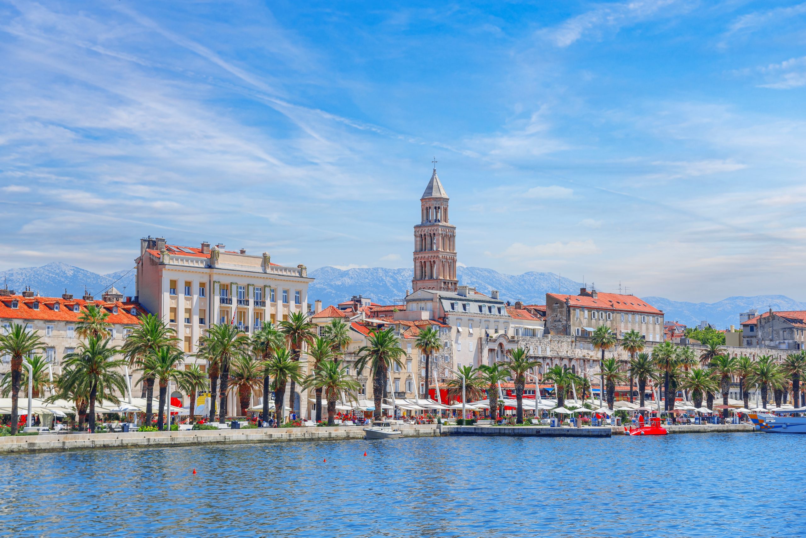 Embankment,Of,The,City,Of,Split,,Croatia.